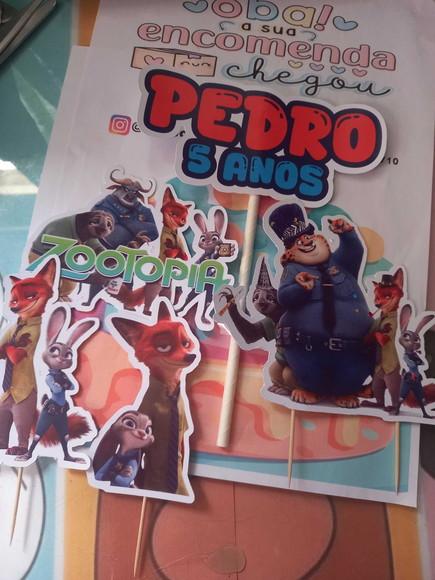 Kit Só Um Bolinho Zootopia