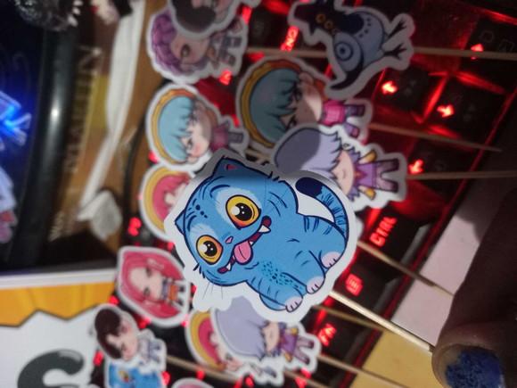 Kit Toppers de Docinho Guerreiras do K-pop Fofo