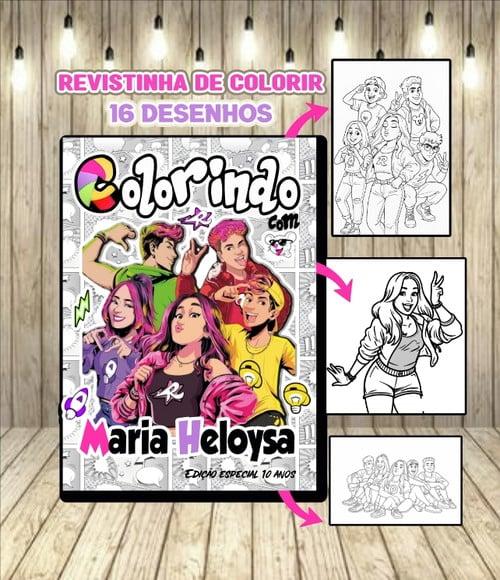 Revistinha Personalizada dos Rosas ( Emily Vick)