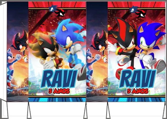 Sacolinha Sonic e Shadow