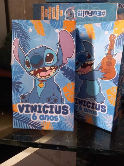 Sacolinha Stitch Menino