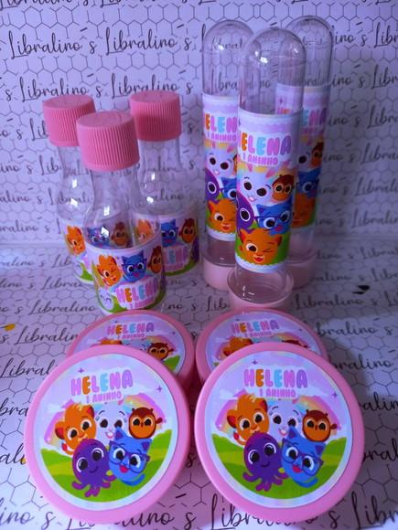 Kit Lembrancinhas Bolofofos Rosa