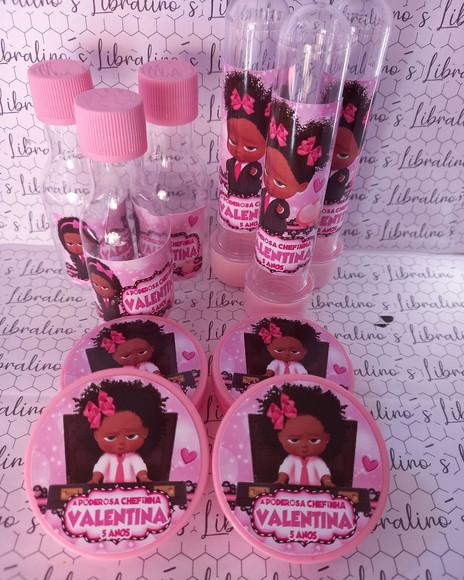 Kit Lembrancinhas Poderosa Chefinha Afro