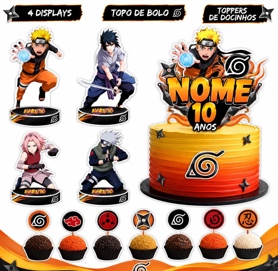 Só Um Bolinho mini NARUTO