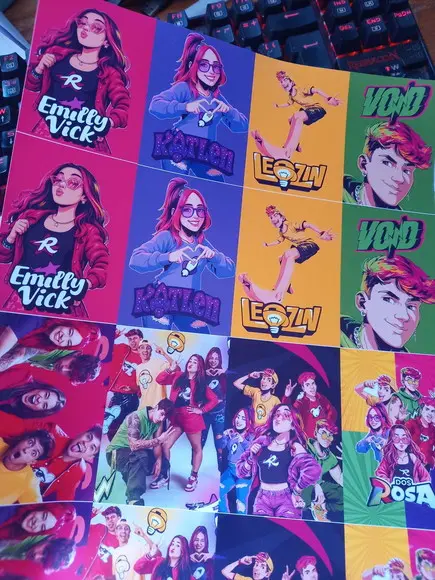 Jogo da Memória Grupo dos Rosas (emily Vick)
