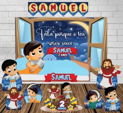 Frete Reduzido Kit Festa Casa Profeta Samuel