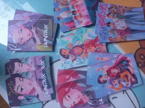 Jogo da Memória Guerreiras do K-pop (huntrix)