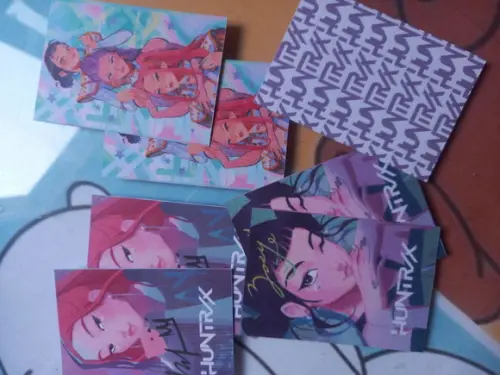 Jogo da Memória Guerreiras do K-pop (huntrix)