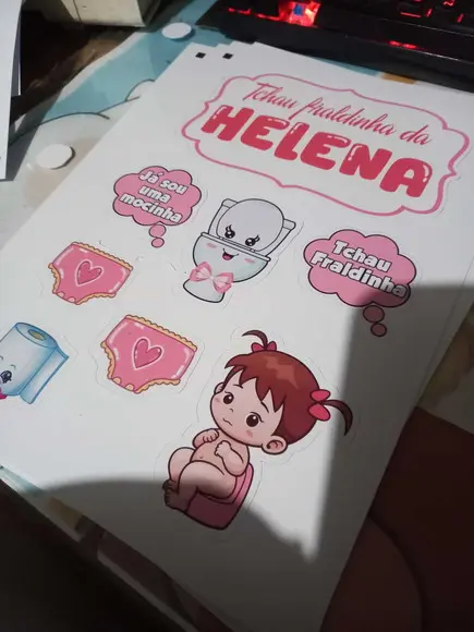 Kit Festa Só Um Bolinho Desfralde Menina (tchau Fraldinha)