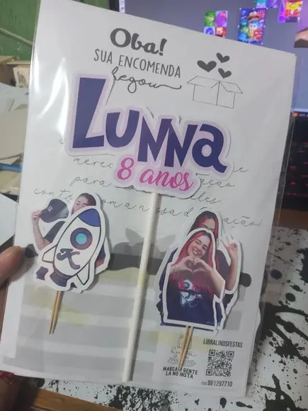 Kit Festa Só Um Bolinho Katlen (dos Rosas)
