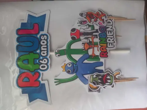 Kit Festa Só Um Bolinho Rainbow Friends