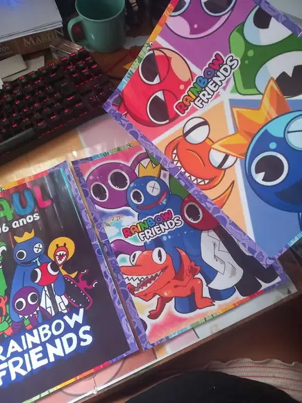 Kit Festa Só Um Bolinho Rainbow Friends