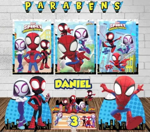 Kit Festa Só Um Bolinho Spidey