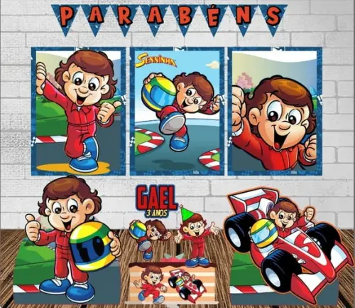 Kit Festa Só Um Bolinho Sen.ninha
