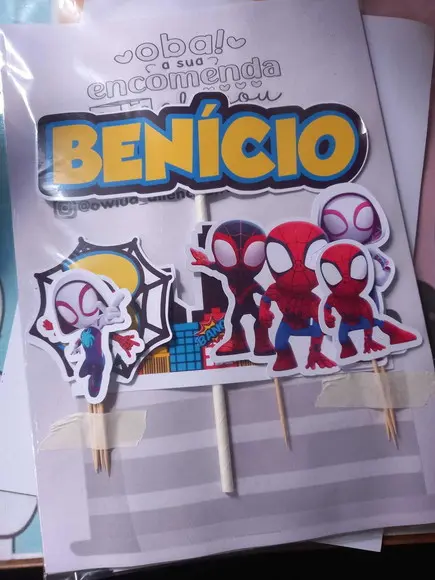 Kit Festa Só Um Bolinho Spidey