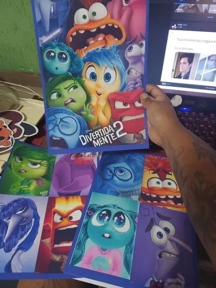 Kit Posteres Divertidamente 2