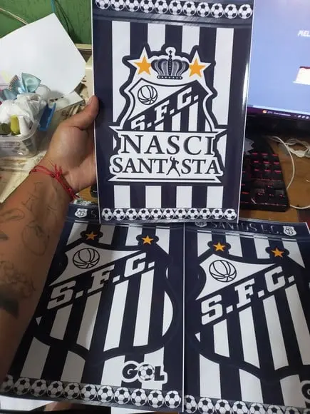 Kit Posteres Santo.s Fc