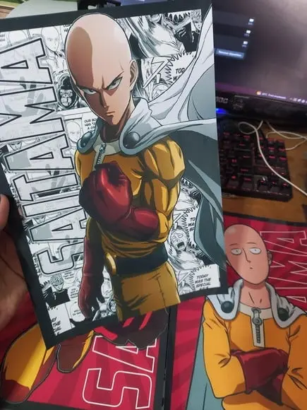 Kit Posteres Saitama (one Punch Man)