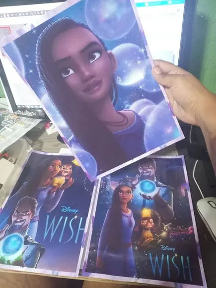 Kit Posteres Wish Disney