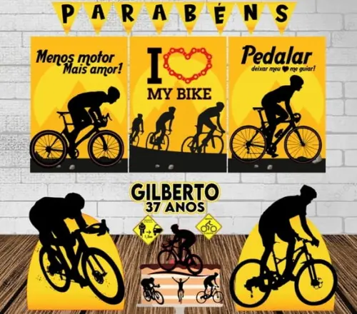 Kit Só Um Bolinho Ciclista/ciclismo
