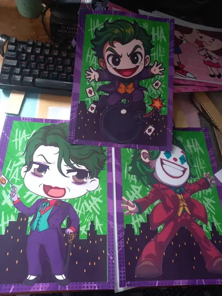 Kit Só Um Bolinho Coringa Cute (joker Desenho)