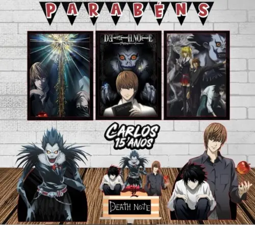 Kit Só Um Bolinho Death Note