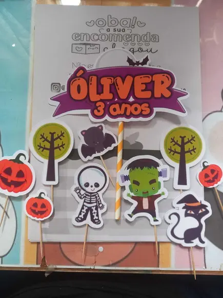 Kit Só Um Bolinho Halloween Baby