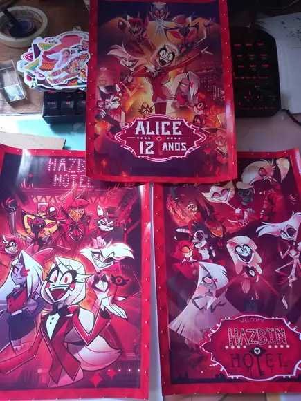 Kit Só Um Bolinho Hazbin Hotel