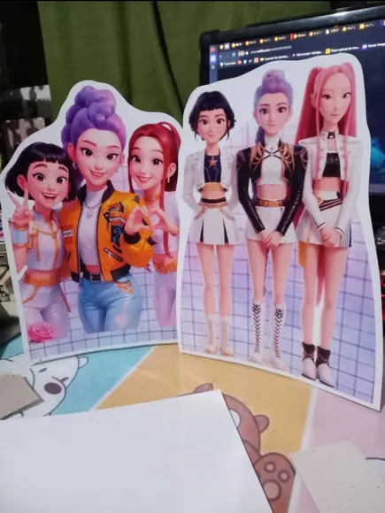 Kit Só Um Bolinho Huntrix (guerreiras do K-pop)