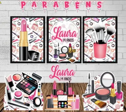 Kit Só Um Bolinho Maquiagens (makeup)