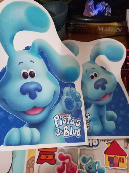 Kit Só Um Bolinho Pistas de Blue