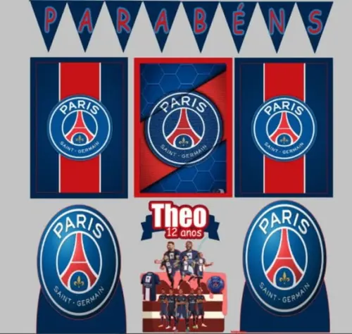 Kit Só Um Bolinho Psg