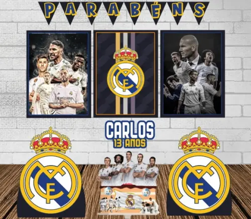 Kit Só Um Bolinho Real Madrid
