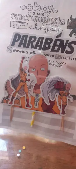 Kit Só Um Bolinho Saitama (one Punch Man)