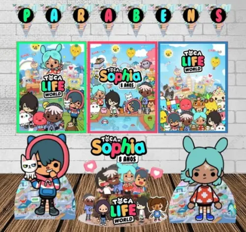 Kit Só Um Bolinho Toca Life