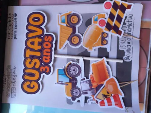 Kit Só Um Bolinho Trator