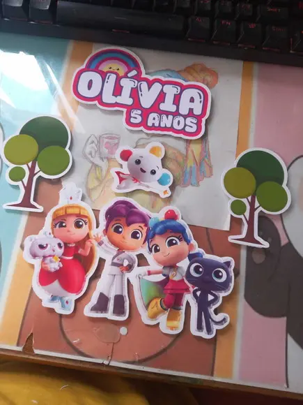 Kit Só Um Bolinho Vera e o Reino do Arco-íris