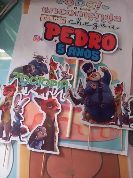 Kit Só Um Bolinho Zootopia
