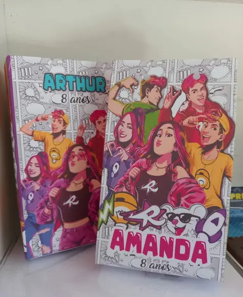 Sacolinha dos Rosas Desenho (emily Vick)