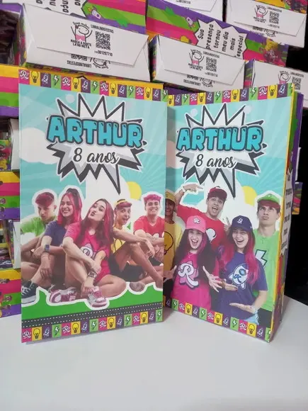 Sacolinha Turma dos Rosas (emily Vick)