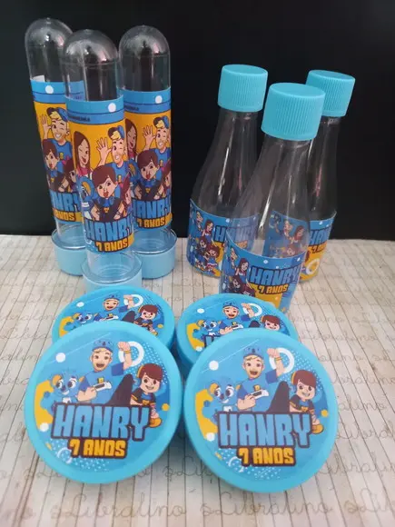 Kit Lembrancinhas Brancoala Azul