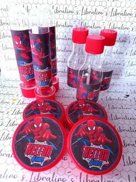 Kit Lembrancinhas Homem Aranha