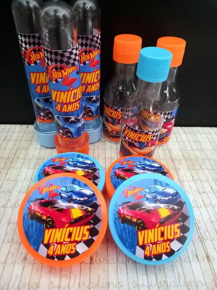 Kit Lembrancinhas Hotwheels