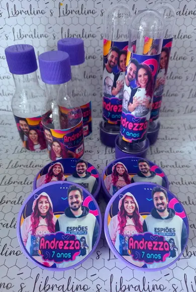 Kit Lembrancinhas Gabriel e Shirley
