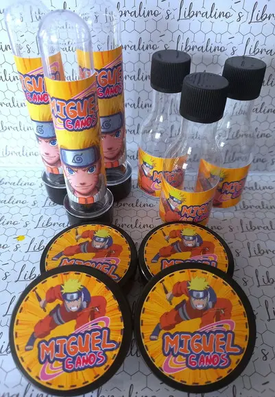 Kit Lembrancinhas Naruto
