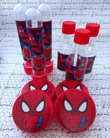 Kit Lembrancinhas Homem Aranha