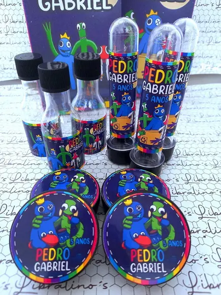 Kit Lembrancinhas Rainbow Friends