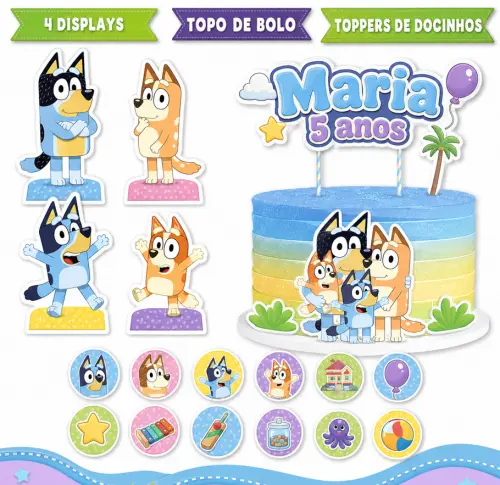 Só Um Bolinho mini BLUEY