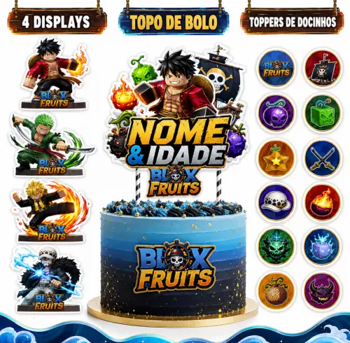Só Um Bolinho mini BLOX FRUITS