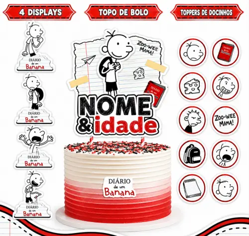 Só Um Bolinho mini DIARIO DE UM BANANA